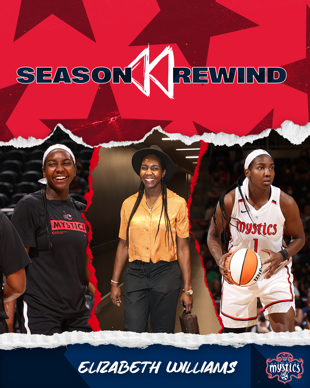 Mystics Season Rewind: Elizabeth Williams